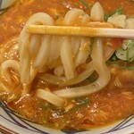 Marugame Seimen - トマたまカレーうどんの麺