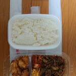 ほっともっと - プラスから揚カルビ焼肉弁当