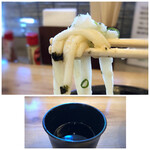 Fuku Hiro - ◆ツユは濃厚ではないですが、出汁を感じ好みのテイスト。 麺は博多のやわ麺よりは少しコシのあるタイプ