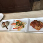 ザ オイスタールーム - 前菜盛り合わせ