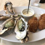 ザ オイスタールーム - ホットオイスタープレート