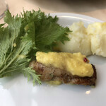 ザ オイスタールーム - トウモロコシのソースは、甘くて美味しい❣️ マシュポテトは、作りたて、ホカホカ(〃▽〃)♥