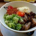 あいつのラーメン かたぐるま - 豚骨カルボまぜそば　1100円