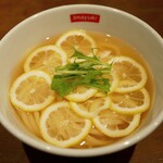 讃岐うどん 今雪 - ☆【讃岐うどん 今雪】さん…冷や冷や檸檬うどん(≧▽≦)/～♡