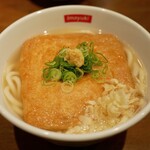 讃岐うどん 今雪 - ☆温かいきつねうどん(●＾o＾●)☆