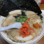 黒田屋 - チャーシュー麺大盛りに海苔トッピング‼️
