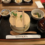 ごはん処　矢尾定 - 蒸し寿司　1,300円
