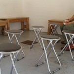 六厘舎 本店 - 待合室