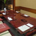 博多料亭 稚加榮 - 我々の小上がり席