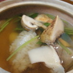 博多料亭 稚加榮 - 松茸と鱧