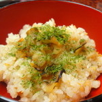 博多料亭 稚加榮 - 〆のあさりとうにごはん