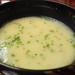 博多料亭 稚加榮 - 白味噌のお味噌汁