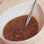食堂かりか - 豆のスープ