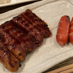 串焼家　まる房ず - うなぎ、赤ウィンナー
