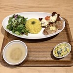 SETOUCHI檸檬食堂 - ひな鶏のレモンマリネ焼き+チキン南蛮ランチ980円