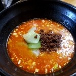 杏亭 - 四川マーラー担々麺（汁有り）