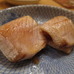 すし屋 真魚 - 鰤の炙り