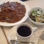 グリム館 - カレーライス　セット900円