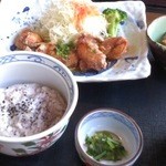 藍屋 - 若鶏の甘酢あん定食