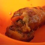 アイズ・デリ - 野菜チキンロールを切った中身