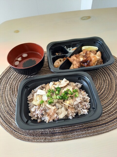 秋の味覚きのこ弁当 By Chibatan 大戸屋 新さっぽろサンピアザ店 新さっぽろ 定食 食堂 食べログ