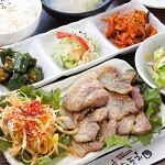 韓式烤豬五花肉套餐