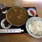Yakushiji Soba - カレーうどんと半ライス