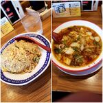 彩華ラーメン - サイカラーメン(小)　チャーハンセット