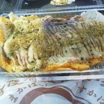 宝陣屋 - ぺちゃ焼き　200円。結構おいしい。