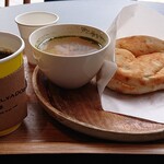 CAFE SALVADOR BUSINESS SALON - モーニングセット　530円