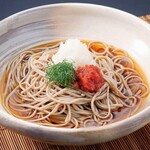 梅おろし蕎麦（冷）