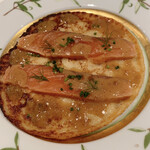 キノシタ - タスマニアサーモンのスモークとじゃがいものクレープ