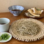 蕎麦 心空 - 穴子の天もりそば