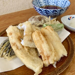 蕎麦 心空 - 穴子天