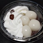 セブンイレブン - 料理写真:「もっちり白玉クリームぜんざい」