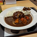 Maikari Shokudou - 煮込みハンバーグカレー1辛720円