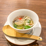 Tai Ryourimimotto - イサーンスタイル　きのこのハーブスープ