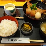和食処 銀蔵 - 煮魚定食　800円
