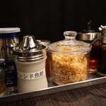 中華そば 十目一八食堂 - 調味料