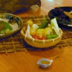 渋・辰野館 - 夕食の前菜：ぶれていて恐縮です