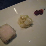 SALONE 2007 - ミントをまとったカジキマグロと4種のグースト