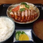 ひの食堂 - ポークソテー定食