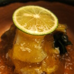 鮑と蟹のジュレ