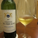 銀座 奥田 - シャトー・ド・フューザル2003