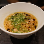 中華そば 十目一八食堂 - つけ汁