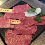 Yakiniku Senara - 秋の新メニュー・武州牛のランプとイチボ