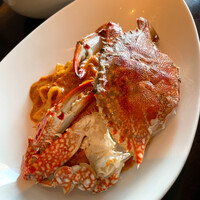 ゼックスウエスト ザ バー - ワタリガニのクリームパスタ