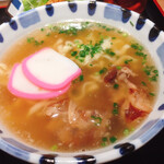 Okinawa Sakaba Haisai - 鯖出汁の沖縄そば定食（沖縄そばアップ）