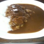 ジャンボカレー - ビーフカレー…やべっ、ブレた！