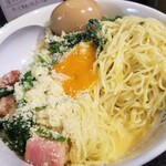 塩そば専門店 桑ばら - カルボ